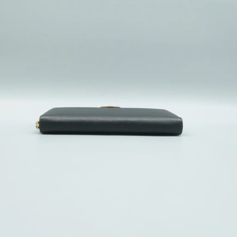 100% Authentic Prada Black Leather Wallet - Picture 4 of 12